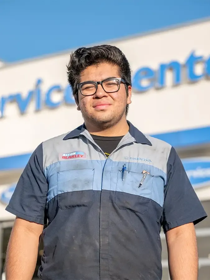 Service Technician Brian Bejarano in Service Staff at Alton Blakley Honda